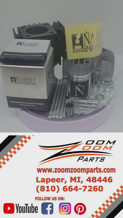 2002 2003 2004 2005 SUZUKI LT50 LT-A50 PISTON CYLINDER TOP END REBUILD KIT 2 STROKE KIDS ATV QUAD