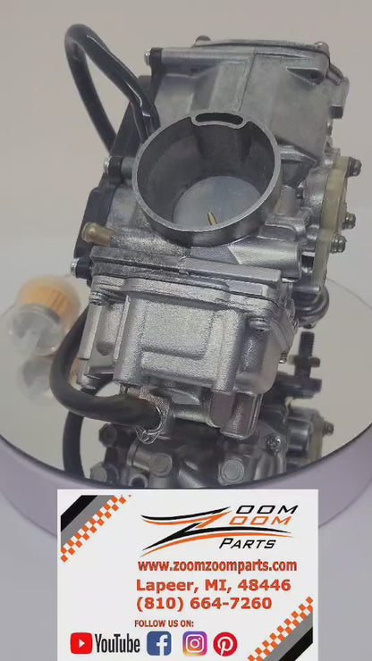 Rebuilt OEM Dual Cable Style Carburetor for 1987-2004 Yamaha Warrior 350 C