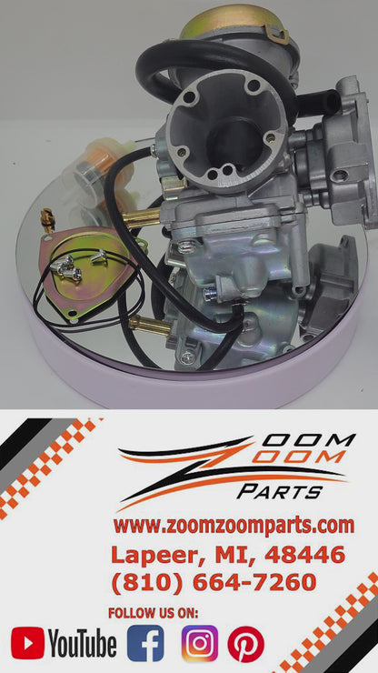 CUSTOM PLUS CARBURETOR CARB FOR 2002 - 2009 SUZUKI OZARK 250 LT-F 250 UTILITY ATV QUAD