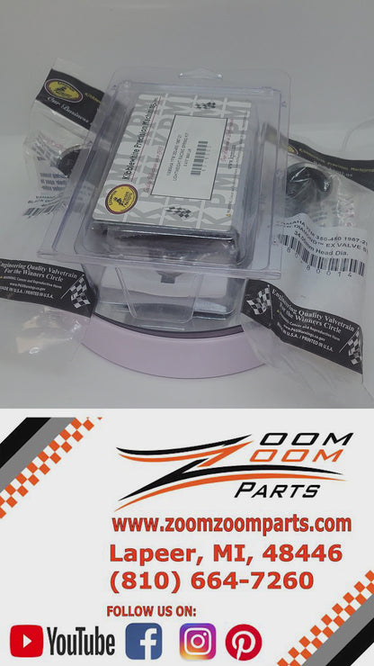 1987 - 2004 YAMAHA WARRIOR 350 YFM350 KIBBLEWHITE LIGHTWEIGHT RACING SPRING KIT with BLACK DIAMOND VALVES