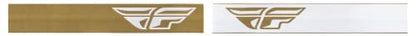 Fly Racing 2023 Zone Goggle (Gold/White W/Dark Smoke/Smoke Lens, Youth)