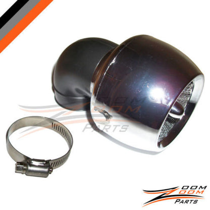 Performance Racing Air Filter GY6 150 150cc Cleaner Scooter Moped Gokart SILVER