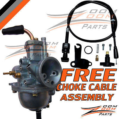 CARBURETOR POLARIS SPORTSMAN 90 MANUAL CHOKE CABLE 2001-2006 WITH FREE CABLE NEW
