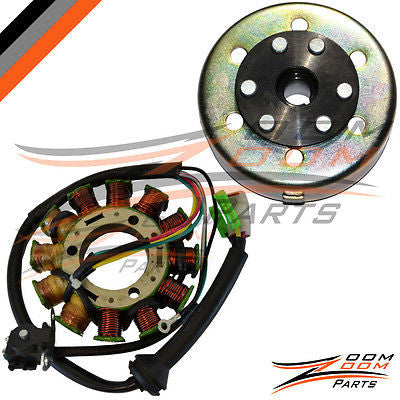 YAMAHA BANSHEE 350 YFZ350 STATOR MAGNETO & FLYWHEEL ROTOR 1995-2006 BRAND NEW FREE FEDEX 2 DAY SHIPPING