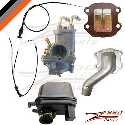 Yamaha PW 50 Carburetor Air Filter Intake Valve Throttle Choke Cable 2003-2013