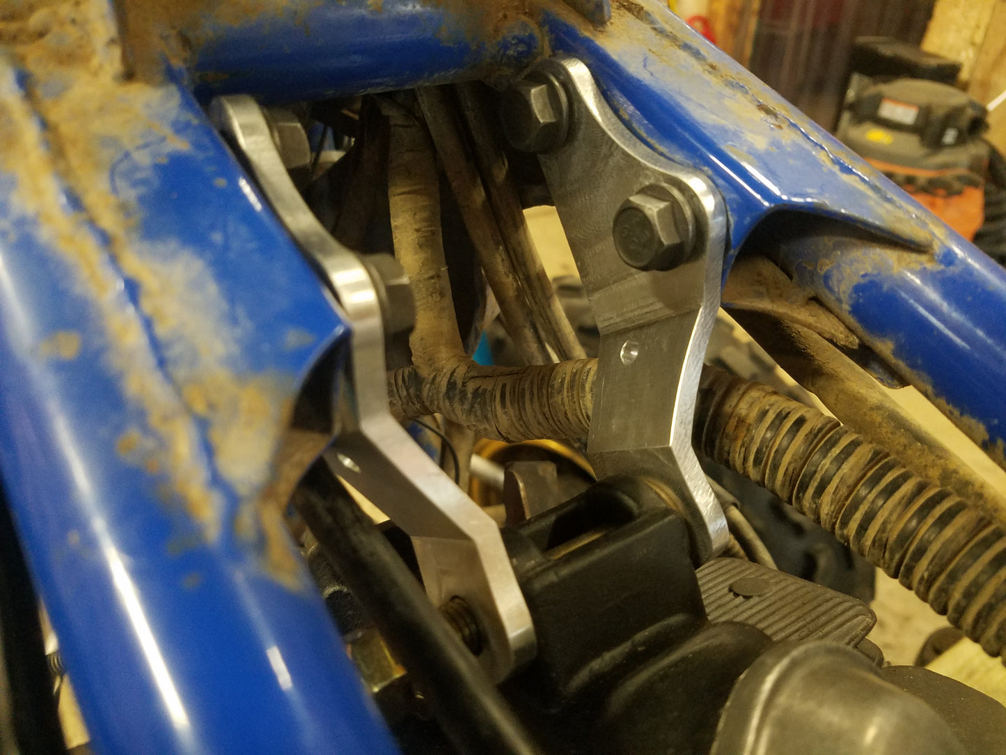 ZOOM ZOOM PARTS UPGRADED ALUMINUM TOP MOTOR MOUNTS FOR 1987 - 2004 YAMAHA WARRIOR 350 YFM MADE IN U.S.A FREE FEDEX 2 DAY SHIPPING