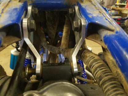 ZOOM ZOOM PARTS UPGRADED ALUMINUM TOP MOTOR MOUNTS FOR 1987 - 2004 YAMAHA WARRIOR 350 YFM MADE IN U.S.A FREE FEDEX 2 DAY SHIPPING
