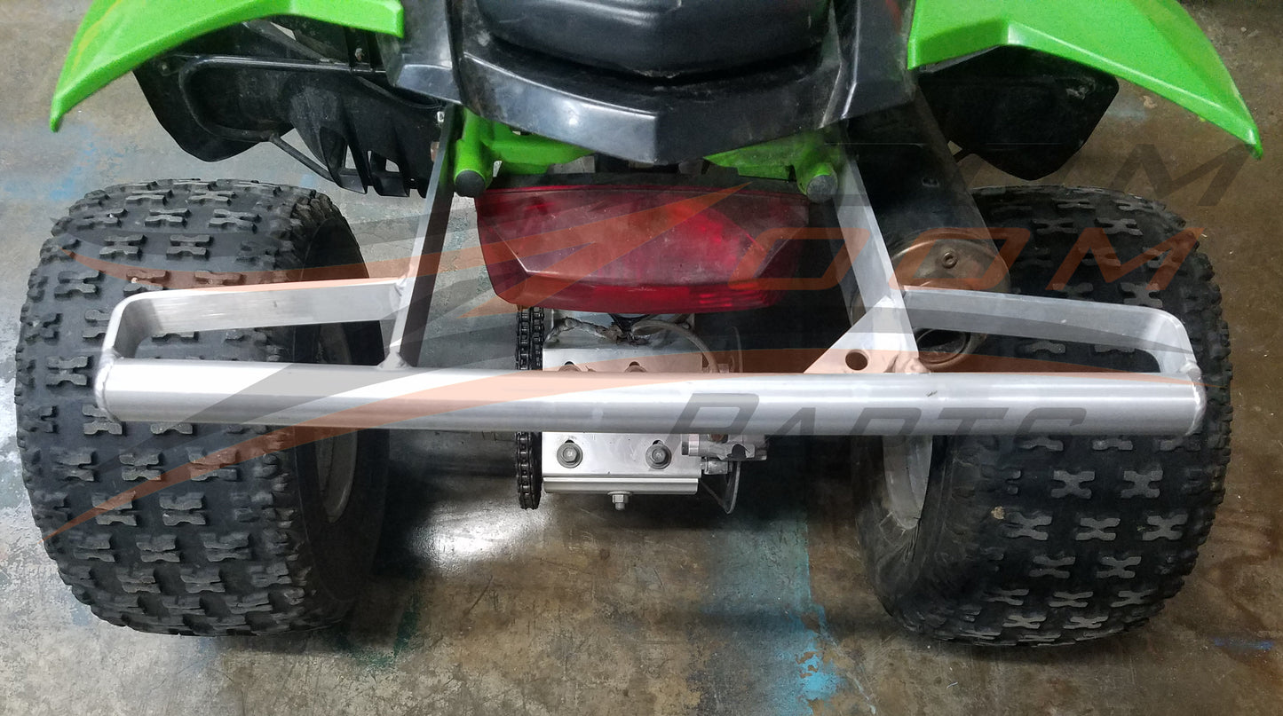 NEW REAR ALUMINUM GRAB BAR FOR 2004-2008 DVX 400 LTZ 400 KFX 400 ATV