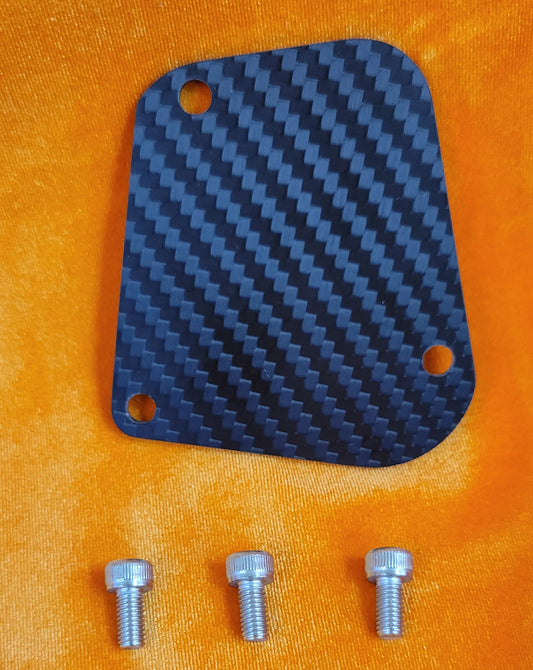1987-2004 YAMAHA WARRIOR 350 YFM CARBON FIBER THROTTLE COVER - MADE IN U.S.A