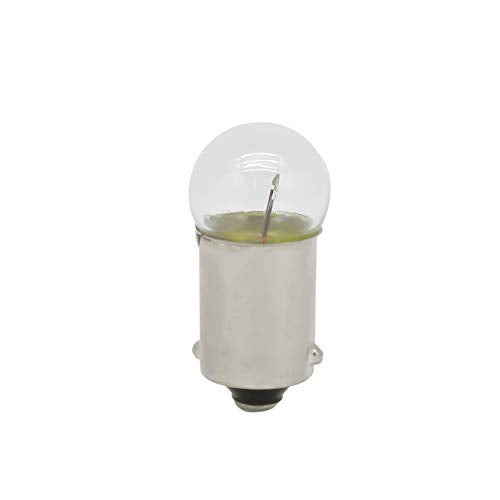 motoparty 6V 3W 6 Volt 3 Watt Speedo Speedometer Light Bulb 5 pk For Honda CT110 CT125 CT70 CT90 CA95 MR175 MR250 MT125 MT250 CT CA MR MT 250 175 125 110 90 75 70 ,Miniature Light Bulb (5 pcs)