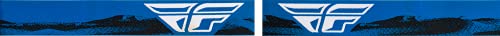 Fly Racing Youth Focus Snow Goggles (Blue/Black W/Blue Mirror/Amber Lens)