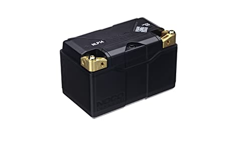 NOCO Lithium NLP14, Group 14, 500A Lithium Powersport Battery, 12V 4Ah Replacement Lightweight Motorcycle, ATV, UTV, Jetski, Lawnmower and Generator Battery - Harley Davidson, Honda, Kawasaki, BMW