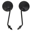8mm Motorcycle GY6 Scooter Rearview Mirrors for 50cc Moped Tomos A35 Sprint Targa LX TT Colibr GY6 150cc 250cc 157QMJ 1P57QMJ Honda Ruckus Kymco Agility Parts Black