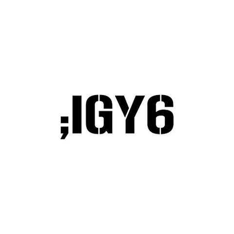 Legacy Innovations LLI I Got Your Six Military ;IGY6 | Decal Vinyl Sticker | Cars Trucks Vans Walls Laptop | Black| 7.5 x 2.9 in | LLI1512