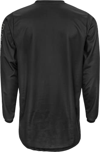 Fly Racing 2022 Adult F-16 Jersey (Black/Grey, Medium)