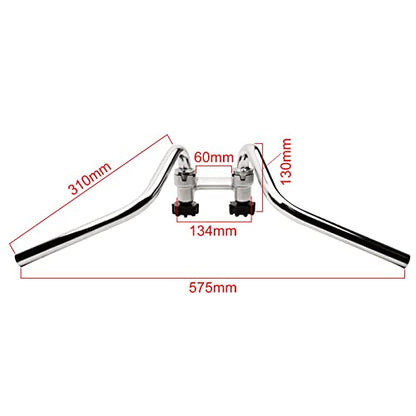FLYPIG New Motorcycle Handlebar Splitter Handle Bar fit for Honda Z50 Z50 STYLE Z50J MONKEY REPLICA DAX/CT70 Z50R G50F GOLF50 MONKEY BIKE PARTS with Knob