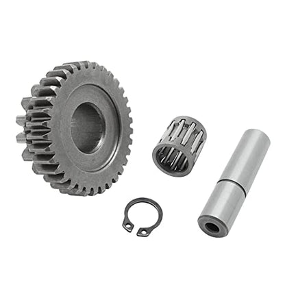 Starter Idler Gear 15T/34T & Bearing & Shaft for Yamaha Wolverine 350 Big Bear 400 Big Bear 350