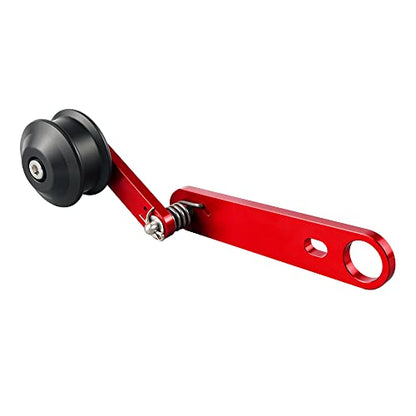 NICECNC Red Drive Chain Tensioner Guide Roller Slider Compatible with Yamaha Raptor 700 2013-2023 2022 2021 2020 2019 2018 2017 2016, Raptor 700R 2013-2023 2022 2021 2020 2019 2018 2017