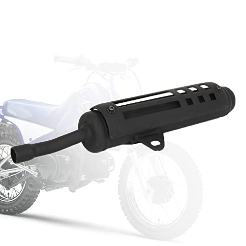 Silencer Exhaust Muffler Pipe for PW80 PY80 Pit Dirt Bike Stainless Steel