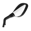 CLEO 8mm white Side Mirrors for GY6 50cc 125cc 150cc 250cc Chinese Scooter Moped Motorcycle Rear View Mirror