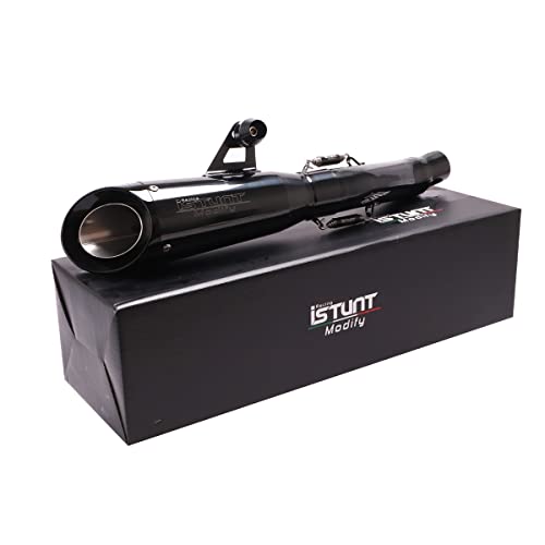 YOSAYUSA Motorcycle Exhaust System Slip On Muffler Silencer Tail Link Midpipe Exhaust for Honda CBR300R CB300R CBR300 CB300F CBR 300 2008-2018