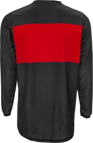 Fly Racing 2022 Adult F-16 Jersey (Red/Black, Large)