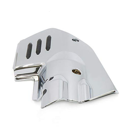 Worldmotop for Gl1800 Chrome Engine Lower Side Frame Covers compatible with Honda Goldwing 1800 GL1800 2018 2019 2020 2021 (A)
