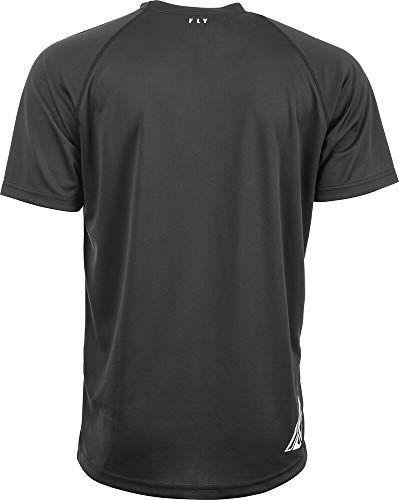 Fly Racing Action Riding Jersey (Black/White, X-Large)