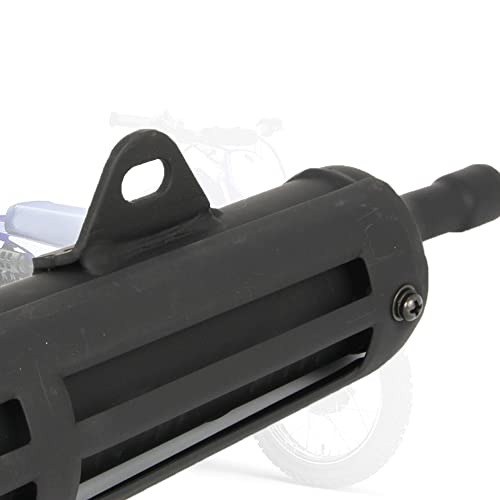Silencer Exhaust Muffler Pipe for PW80 PY80 Pit Dirt Bike Stainless Steel