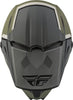 Fly Racing 2023 Adult Kinetic Vision Helmet (Matte Olive Green/Grey, Medium)