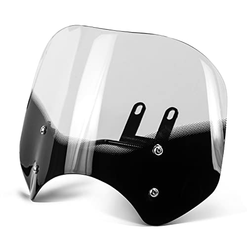 JUNJUMOTO Windshied For Rebel 300 Rebel 500 Windscreen Windshield Protector Fit for CMX 300 Rebel CMX 500 Rebel 2017 2018 2019 2020 2021 2022 (Clear)