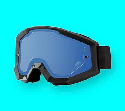Ripclear Fly Racing Focus Lens Protector Tear off Alternative (Fits all Fly Goggles) Reduce Waste Military Grade Dirt Bike/ATV/Moto Goggle Lens Protectors Crystal Clear 2-Pack