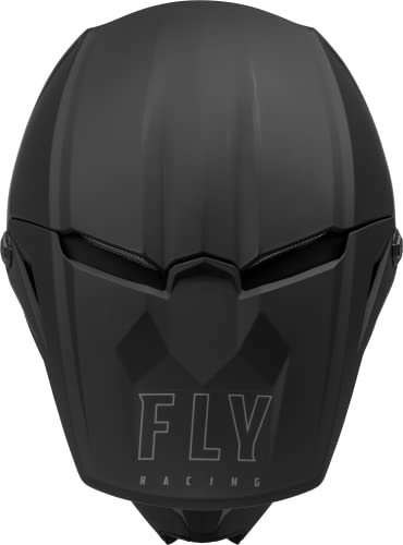 Fly Racing 2023 Adult Kinetic Solid Helmet (Matte Black, Large)