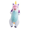 Spooktacular Creations Full Body Unicorn Inflatable Costume Adult (White)