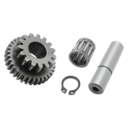 Starter Idler Gear 15T/34T & Bearing & Shaft for Yamaha Wolverine 350 Big Bear 400 Big Bear 350
