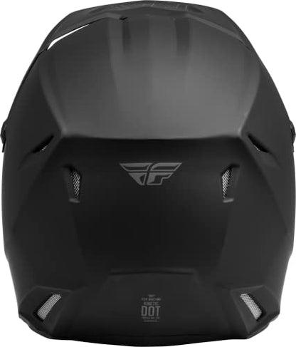 Fly Racing 2023 Adult Kinetic Solid Helmet (Matte Black, Large)