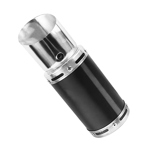 FLYPIG High Performance GY6 150cc Muffler Exhaust Pipe kit Replace for System Shorty GY6 125cc 150cc 152QMI 157QMJ ATV 4 Stroke Chinese Scooter Moped ATV Go Kart (Black)