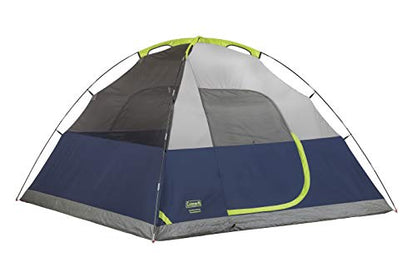 Coleman Sundome Camping Tent, 3 Person, Navy Blue