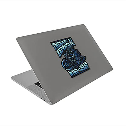 Therapy is Expensive, Wind is Cheap 7 Inch Decal for Motorcycle, Cars, Trucks, Motorcycles, Boats & Laptops (1-Pack)