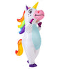 Spooktacular Creations Full Body Unicorn Inflatable Costume Adult (White)