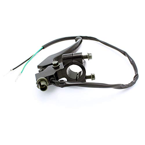 QAZAKY Right Handle Brake Lever + Throttle Housing Start Kill Switch Control Assembly for Yamaha PW80 PY80 Peewee Y-Zinger Dirt Bike