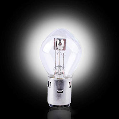 Poweka S2 12V 35/35w Chinese Scooter Light Bulb Fits for 50cc 150cc 250cc Znen Jonway Tank Baron (5 Packs)