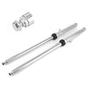 for Honda ct110 parts - Qiilu 27inch Front Fork Oil Shocks Absorber Front Fork Shock Suspension Front Fork Tube Stainless Steel Fit for Honda CG125 CT90 CT110 Trail