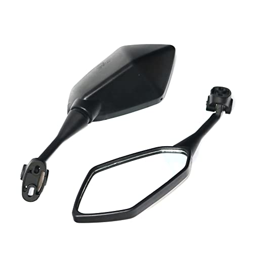 LMoDri Racing Motorcycle Mirrors Sport Bike Rearview Mirror Compatible with Honda CBR F4 F4i / RC51 / RVT 1000 DD250E/DD300/350