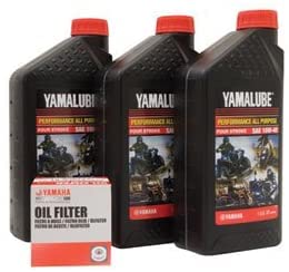Yamalube Oil Change Kit 10W-40 for Yamaha GRIZZLY 660 4x4 2002-2008