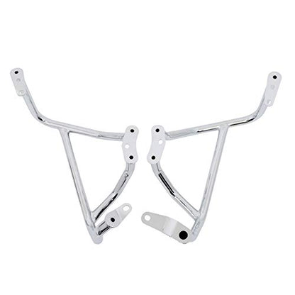 BAIONE Crash Bar Highway Engine Guards Side Engine Protectors for Honda Goldwing 1800 GL1800 F6C 2018-2021 (Chrome)