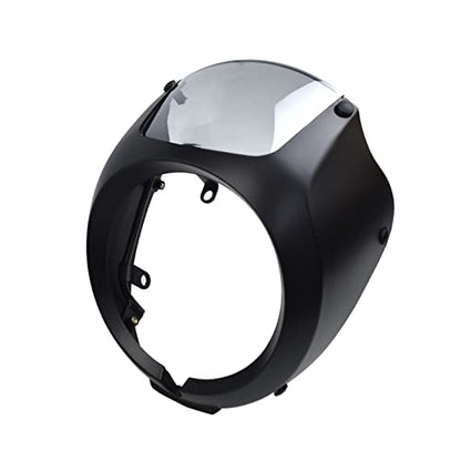 Midimttop Motorcycle Fron Mask Visor Headlight Fairing Front Cowl Fork Mount Windshield Wind Deflector Compatible with HO-NDA Rebel 1100 CMX1100 CMX 1100 Accessories 2021-2022
