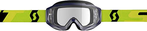 SCOTT Hustle X Yellow and Blue Goggle