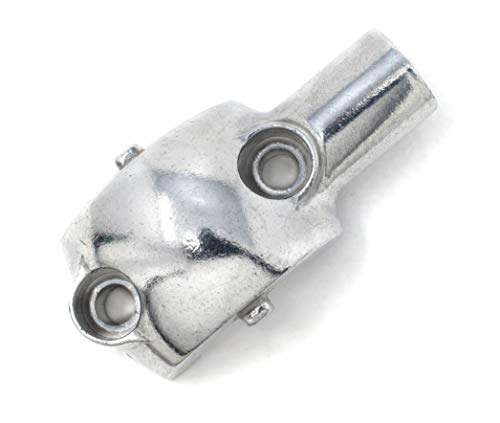Distance Powersports DP 0442-202 Master Cylinder Mirror Mount Bracket - Polished Finish - Brake Clamp - Compatible with Kawasaki Suzuki