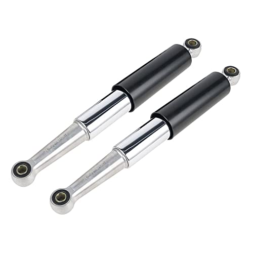 NICECNC 1 Pair Rear Shocks Absorbers with Shroud Compatible with Honda CT90 Trail 1966-1979,S65 1965-1969,CT70 Trail 70 1969-1994,CL70K XL75 CL90 CM91 S90 CT110,SEE FITMENT!